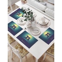 Набор сервировочных салфеток JoyArty Love is... np_91942, 4 шт