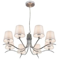 Люстра Citilux Эмма CL439181 E14 8 ламп 20 м²
