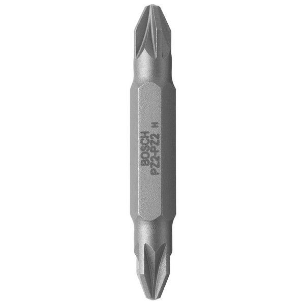 Бита двусторонняя Bosch Extra Hard, PZ2/PZ2, 45 мм