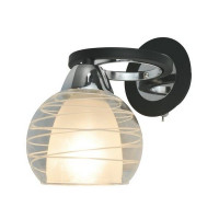 Светильник настенно-потолочный Arte Lamp Ginevra A1604AP-1BK 1 лампа цвет прозрачный