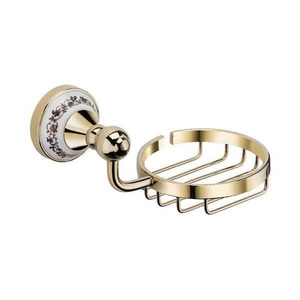 Мыльница для ванной Fixsen Bogema Gold 78509G