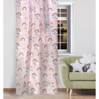 Штора Этель Pink Rainbow 4797426, 145х260 см