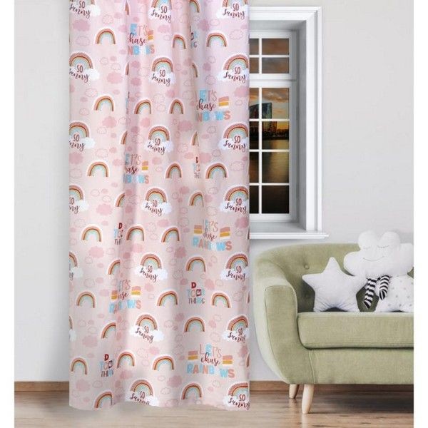 Штора Этель Pink Rainbow 4797426, 145х260 см