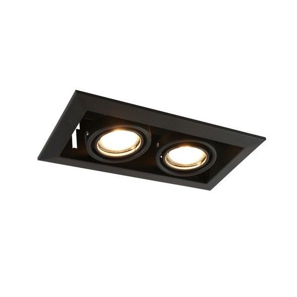 Светильник точечный накладной Arte Lamp Cardani Piccolo A5941PL-2BK