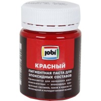 Пигментная паста Jobi для эпоксидных составов 40 мл цвет красный