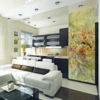 Фотообои Urban Style (Райская птичка зеленая) US 128 100х270 см