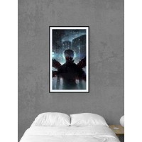 Плакат "34;Просто Постер "34; Токийский гуль. Охота 60x90 в раме 362634136831