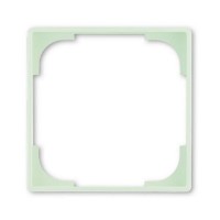 Вставка декоративная в рамку ABB Basic 55 цвет зеленый