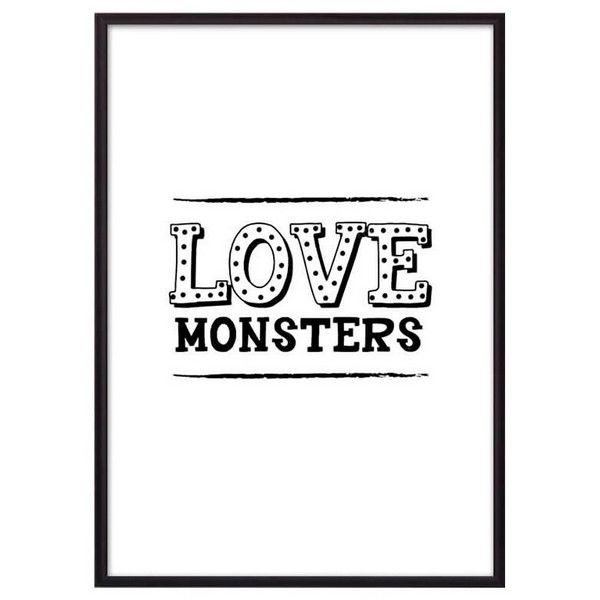 Постер Дом Корлеоне Love monsters 07-0652-50х70, 50х70 см