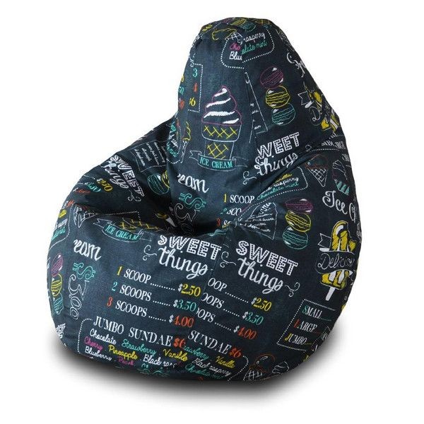 Кресло-груша Пазитифчик Qw04, 145х100 см