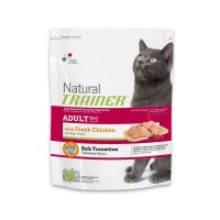 Сухой корм для взрослых кошек TRAINER Natural Adult Fresh Chicken Свежая курица 300 г