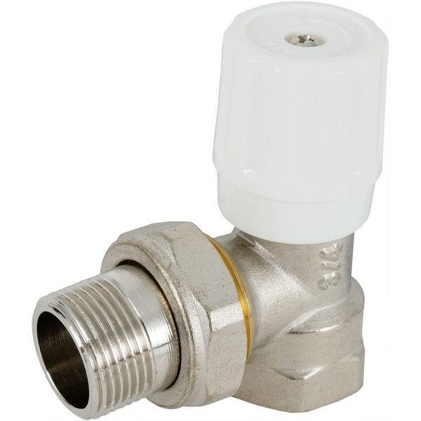 Кран для радиатора угловой 3/4 "34;