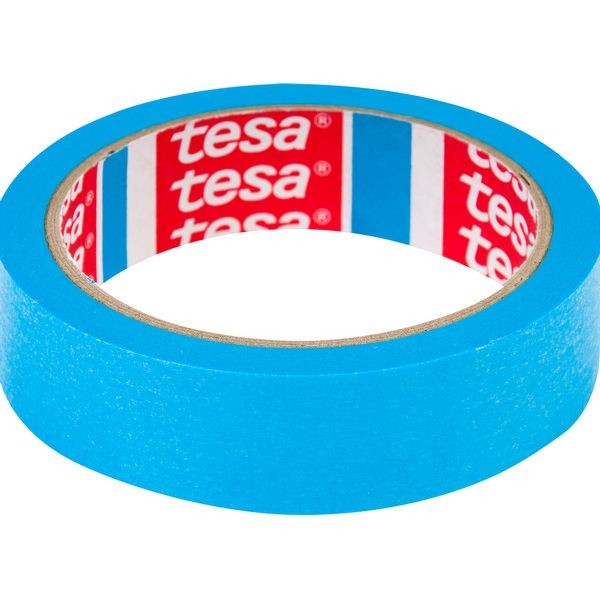 Лента малярная синяя Tesa, 25 мм x 25 м