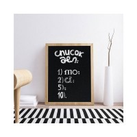 Постер в раме ПростоПостер Список дел 219890721669, 50х70 см