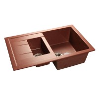 Кухонная мойка GranFest Q-775 KL QUADROQ-775 KL кр.м