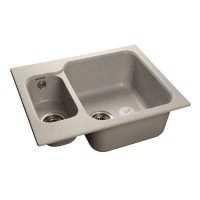 Кухонная мойка GranFest S-615 K STANDARTS-615 K сер