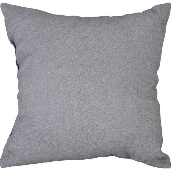 Подушка Saltoro 40x40 см цвет тёмно-серый
