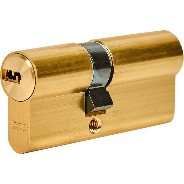 Цилиндр Abus D6MM, 30x40 мм, ключ/ключ, цвет золото