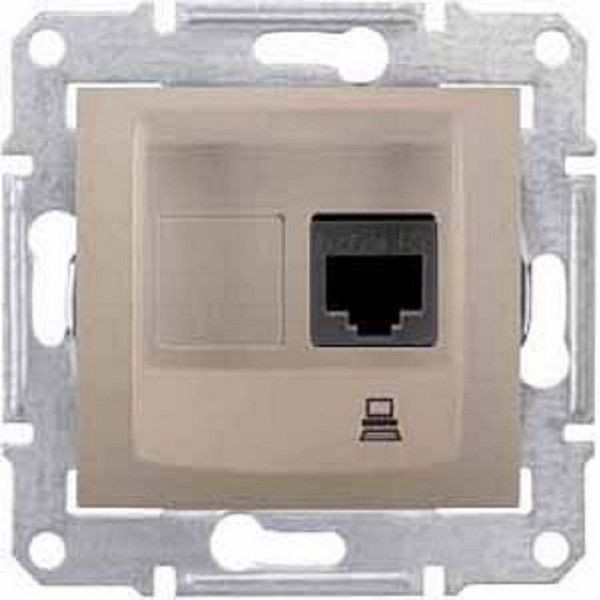 Розетка компьютерная Schneider Electric SEDNA SDN4300168