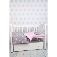 Комплект постельного белья AmaroBaby Baby Boom Мечта в кроватку, бязь 3 предмета