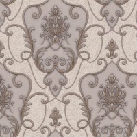 Обои флизелиновые ПАЛИТРА Corinf коричневые PL71509-28 1.06 м