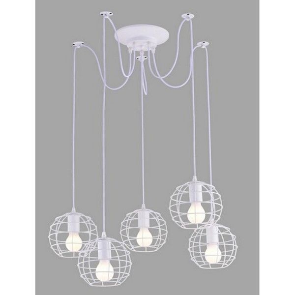 Люстра Arte Lamp Spider A1110SP-5WH E27 5 ламп