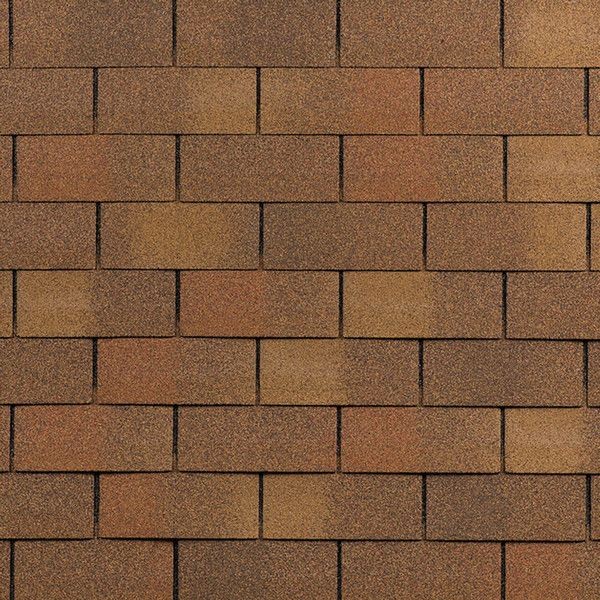 Черепица гибкая Mida Трио Антик коричневый 3 м²