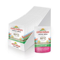 Консервы для кошек ALMO NATURE Classic Курица Лосось 55 г, 24 шт.