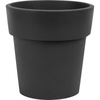Кашпо Idea Тубус o25 h25 см v5 л пластик графитовый