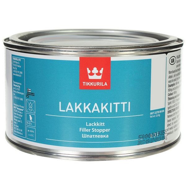 Шпатлёвка Tikk Lakkakitti алкидная 0,33 л