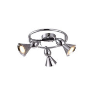 Спот поворотный Arte Lamp Picchio A9229PL-3CC цвет хром