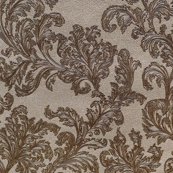 Обои флизелиновые Sonet Luxe Эдита серые Е78406 1.06 м
