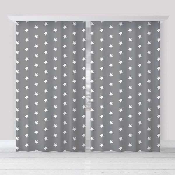Комплект штор Этель Grey stars 5181444, 2 шт