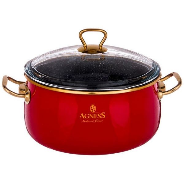 Кастрюля Agness Тюдор 950-213, 5.3 л