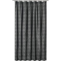 Штора на ленте «Звездный дождь» 200x280 см цвет серый
