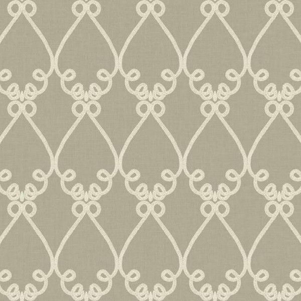 Обои бумажные York Wallcoverings Williamsburg коричневые WM2535 0.68 м