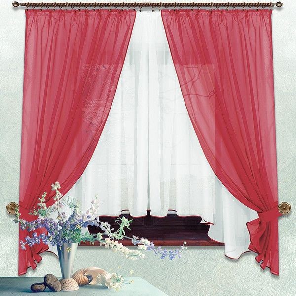 Штора для кухни Nivasan Лидия Hk.Ld-3, 170х400 см
