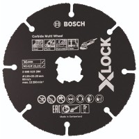 Диск отрезной по дереву Bosch, 125x1x22 мм