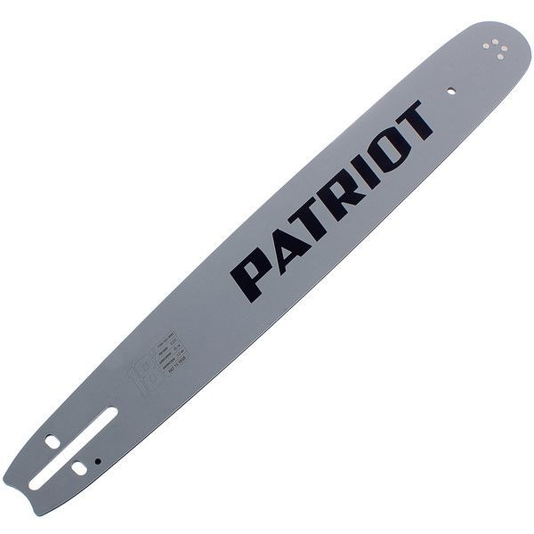 Шина для пилы PATRIOT 18 "34;, 72 звена, паз 1.5 мм, шаг 1/3 дюйма