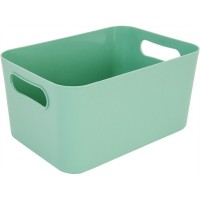 Корзина для хранения 230x155x120 мм, 3.4 л, полипропилен, цвет зелёный