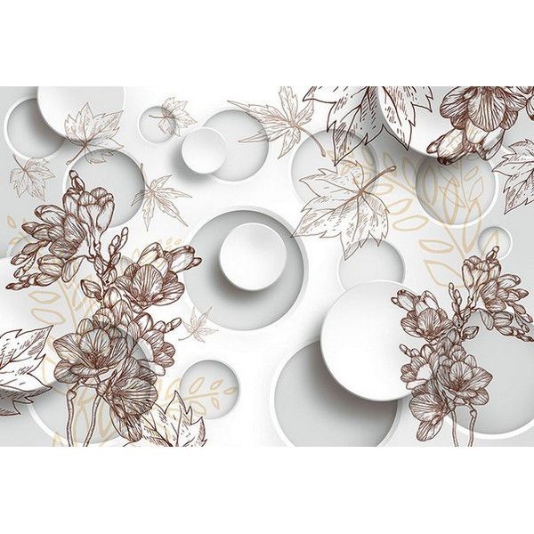 Фотообои DeliceDecor Круги и узоры Ф 219 400х270 см
