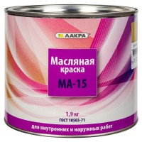 Краска Лакра МА-15 цвет бежевый 1.9 кг