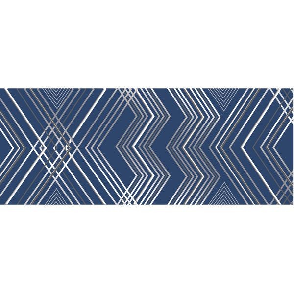 Декор настенный Azori «Festa» 20.1x50.5 см цвет синий индиго