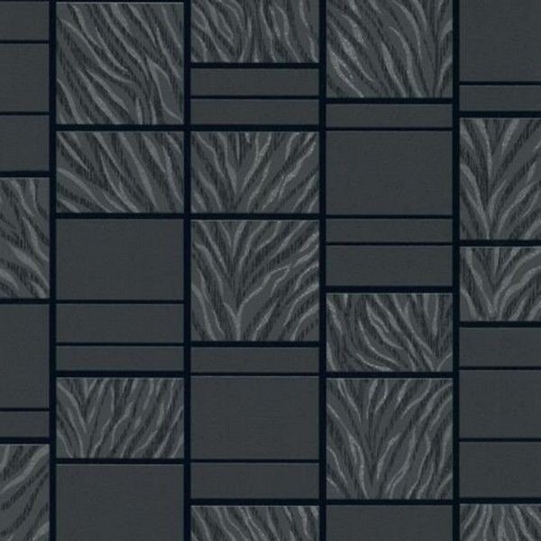 Обои виниловые Rasch Tiles & More XIII серые 0.53 м 888317