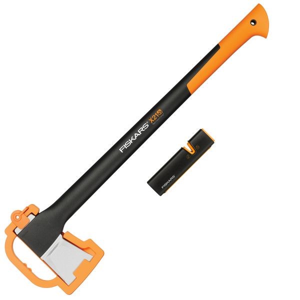 Топор Fiskars X21 с точилкой