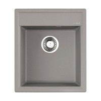 Кухонная мойка OMOIKIRI Daisen 42-GR 42х51см искусственный гранит/Leningrad Grey