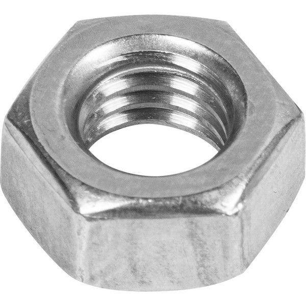 Гайка шестигранная М8, DIN 934, нержавеющая сталь, 15 шт.