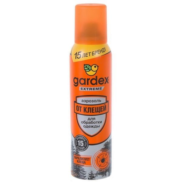 Аэрозоль от клещей Gardex Extreme, 150 мл