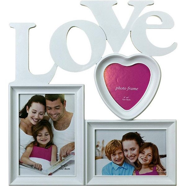 Мультирамка для фотографий Platinum Love BIN-1122915-W, 36х33 см