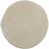 Ковёр Ribera 01800A, d 0.8 м, цвет белый